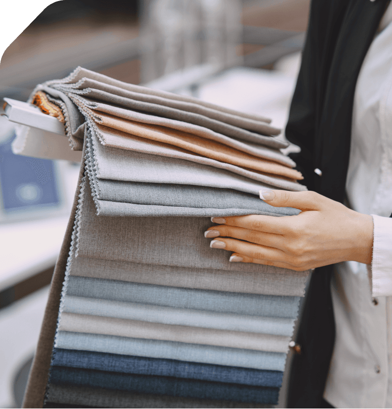 Textile Maschinen und Produktionsprozesse